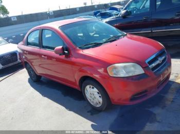  Salvage Chevrolet Aveo