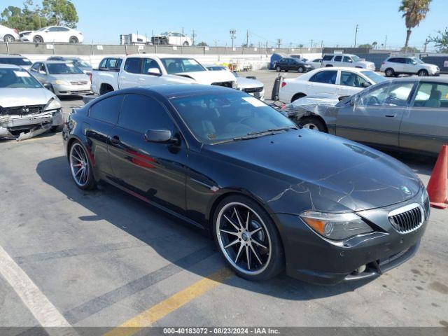  Salvage BMW 6 Series