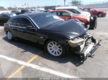  Salvage BMW 7 Series