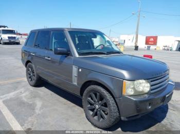  Salvage Land Rover Range Rover