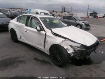  Salvage INFINITI Q50