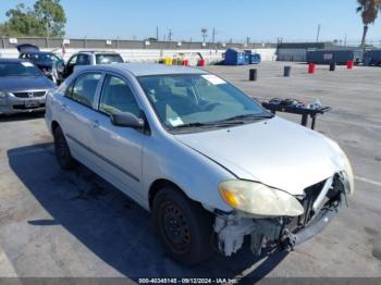  Salvage Toyota Corolla