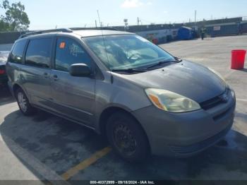  Salvage Toyota Sienna