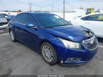  Salvage Chevrolet Cruze