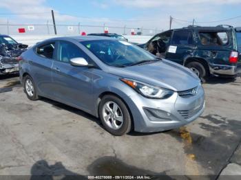  Salvage Hyundai ELANTRA