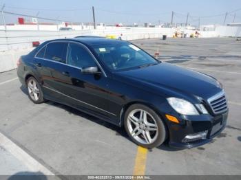  Salvage Mercedes-Benz E-Class