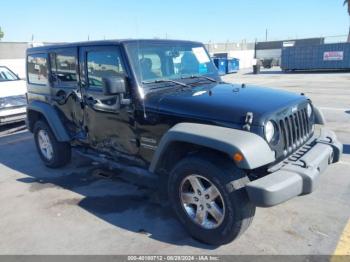  Salvage Jeep Wrangler