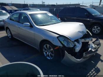  Salvage INFINITI G35