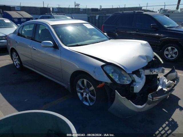  Salvage INFINITI G35