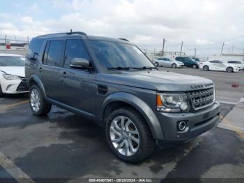  Salvage Land Rover LR4