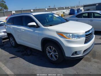  Salvage Toyota Highlander