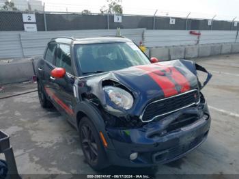  Salvage MINI Cooper S Countryman