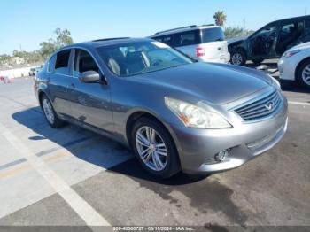  Salvage INFINITI G37