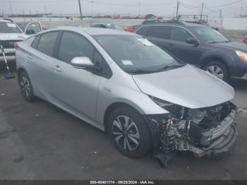  Salvage Toyota Prius Prime