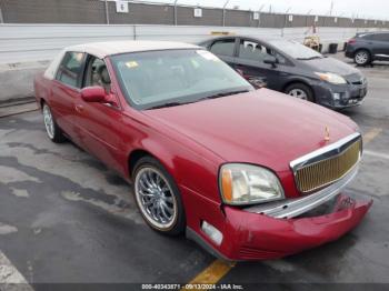  Salvage Cadillac DeVille