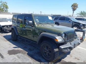  Salvage Jeep Wrangler