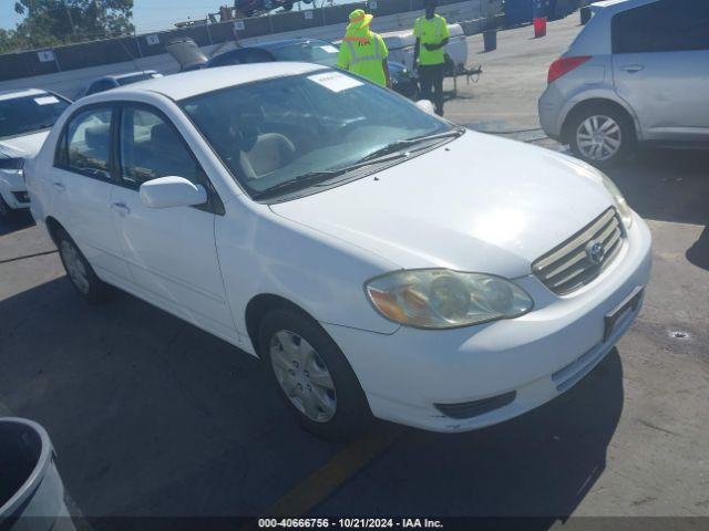  Salvage Toyota Corolla