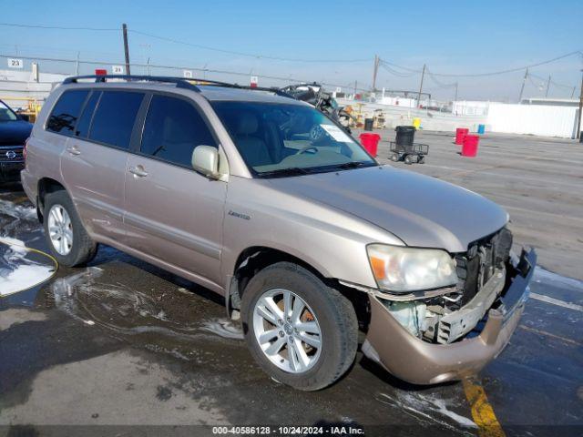  Salvage Toyota Highlander