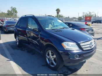  Salvage Mercedes-Benz M-Class