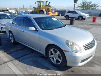  Salvage INFINITI G35