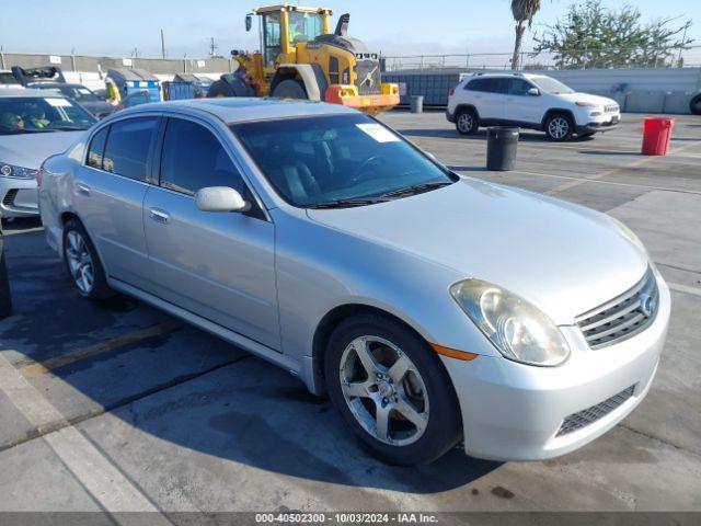  Salvage INFINITI G35