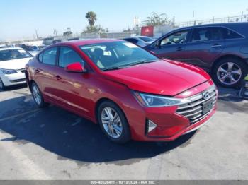  Salvage Hyundai ELANTRA