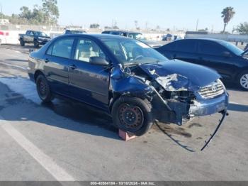  Salvage Toyota Corolla