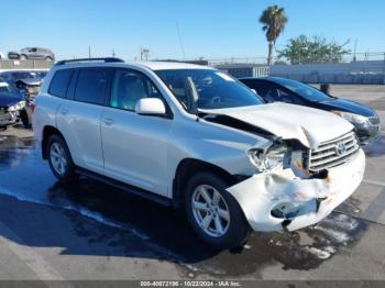  Salvage Toyota Highlander