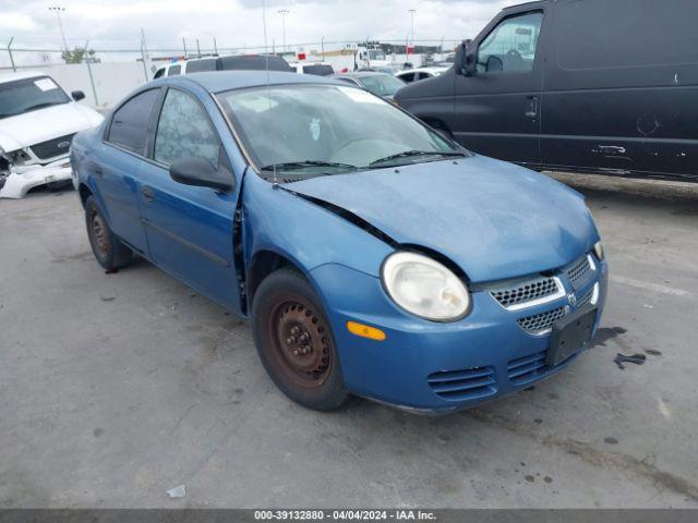  Salvage Dodge Neon