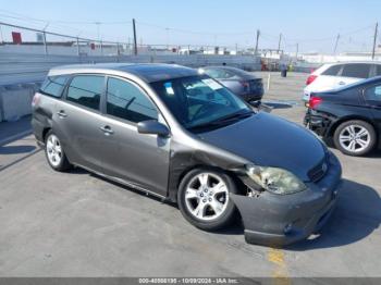  Salvage Toyota Matrix