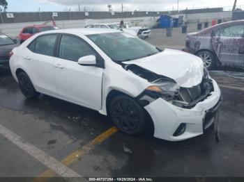  Salvage Toyota Corolla