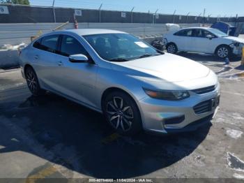  Salvage Chevrolet Malibu