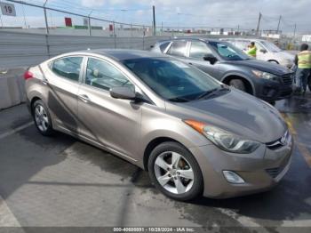  Salvage Hyundai ELANTRA