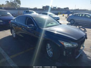  Salvage INFINITI Q50