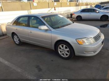  Salvage Toyota Avalon