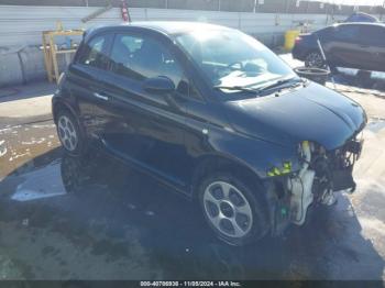  Salvage FIAT 500e