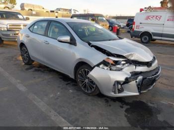  Salvage Toyota Corolla