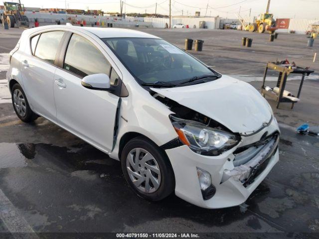  Salvage Toyota Prius c