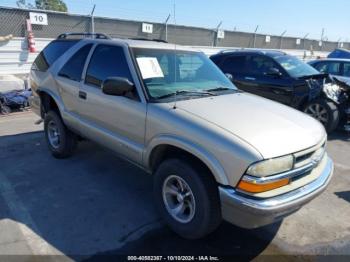  Salvage Chevrolet Blazer