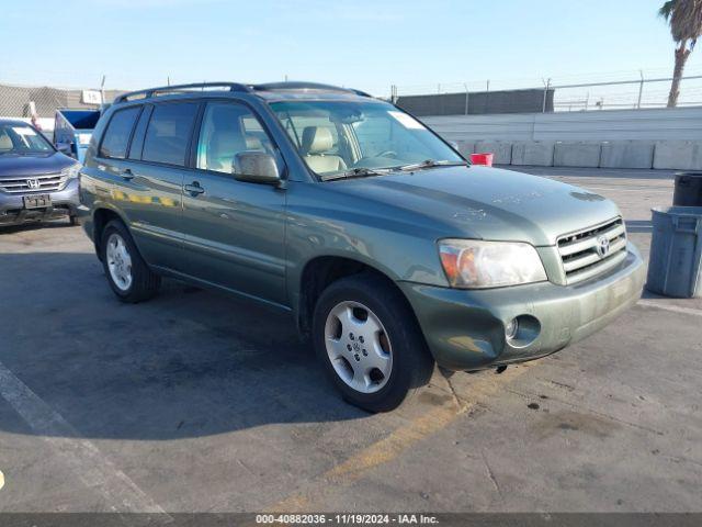  Salvage Toyota Highlander