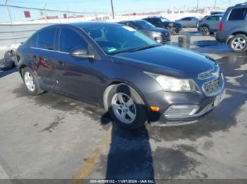  Salvage Chevrolet Cruze