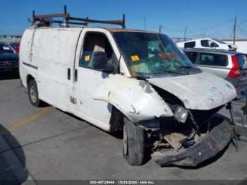  Salvage Chevrolet Express