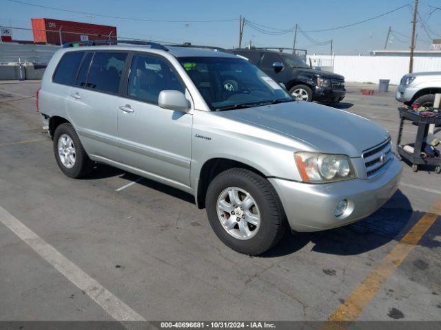  Salvage Toyota Highlander