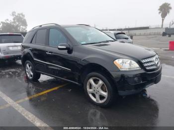  Salvage Mercedes-Benz M-Class