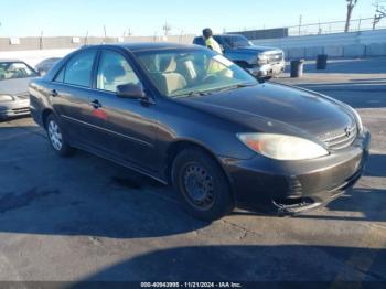  Salvage Toyota Camry