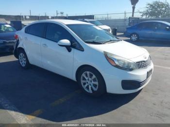  Salvage Kia Rio