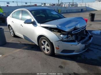  Salvage Chevrolet Cruze