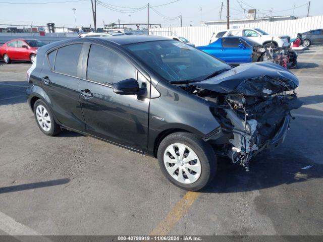  Salvage Toyota Prius c