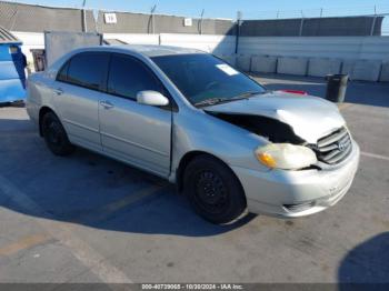  Salvage Toyota Corolla