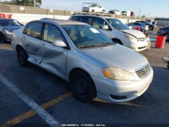  Salvage Toyota Corolla